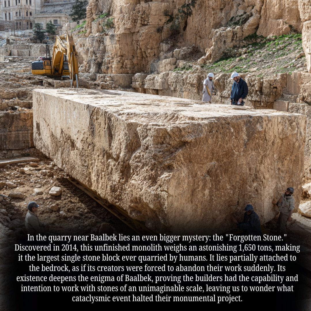 Strange - The Forgotten Stone: The World's Largest Quarried Block, Left ...