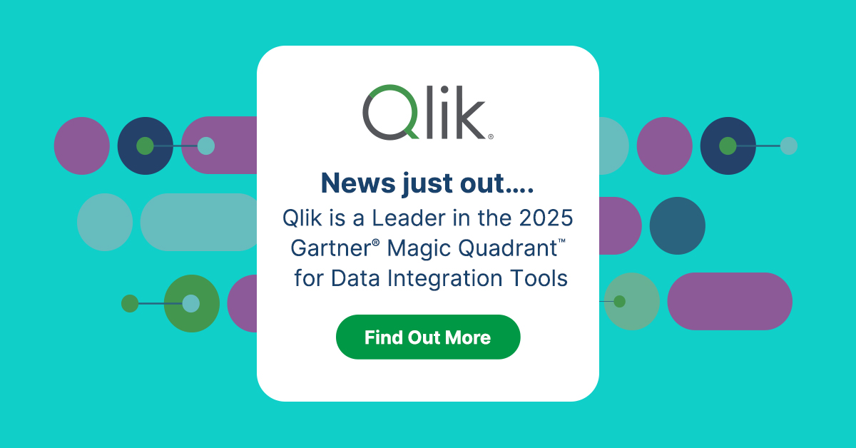 Qlik - Qlik is officially a Leader in the 2025 Gartner® Magic Quadrant ...