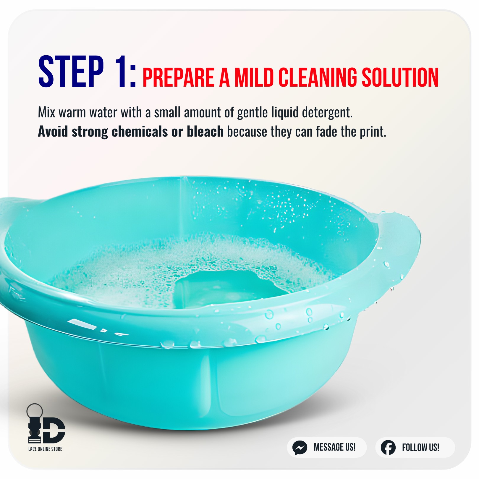 How to Properly Clean Your ID Lace (In 4 Easy Steps!) 👌 Keep your ...