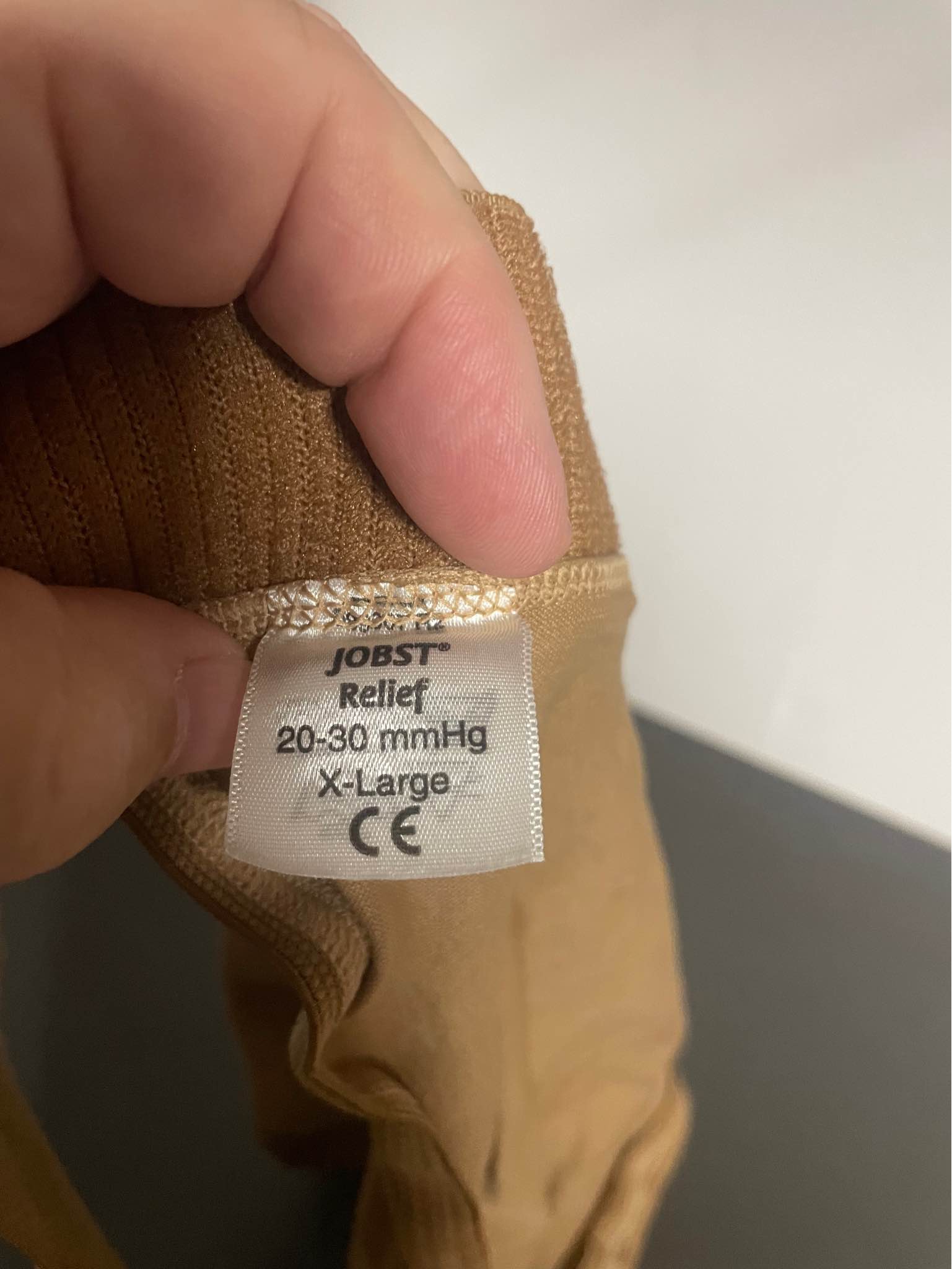 JOBST Relief Compression Stockings Waist High 20-30 mmHg XL Beige ...