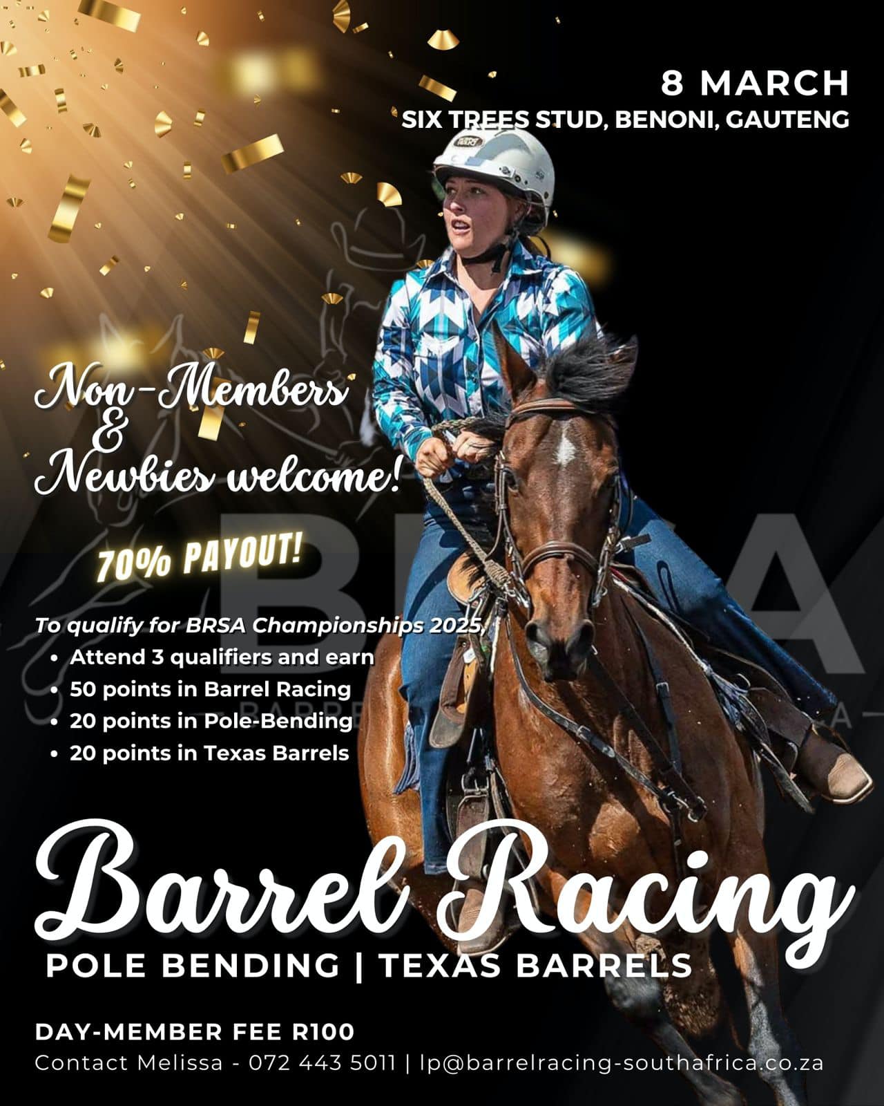 Barrel - ️GET SET GAUTENG ️ Don’t miss the first GP Qualifier for 2025 ...