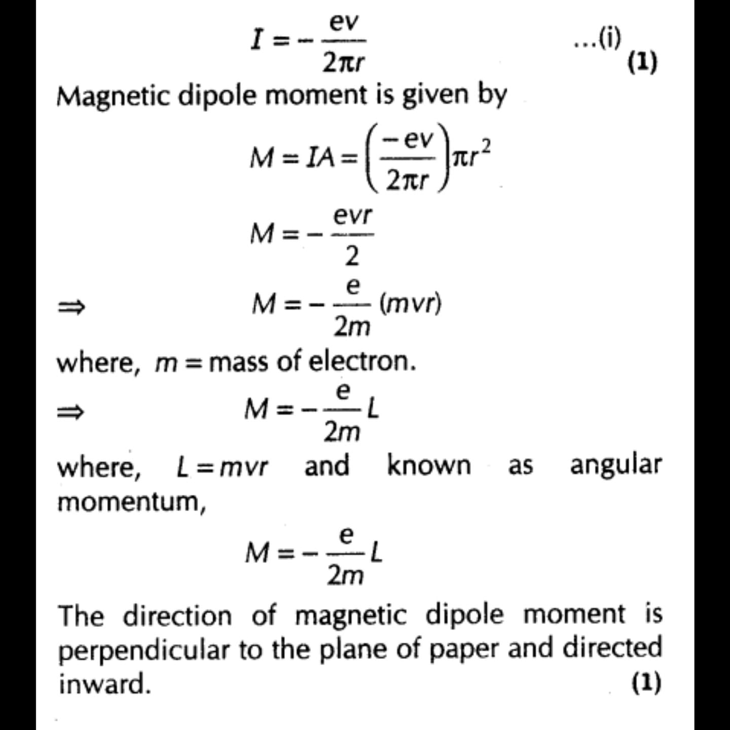 Physics Lessons - ⚛️ Magnetic Dipole Moment 👇