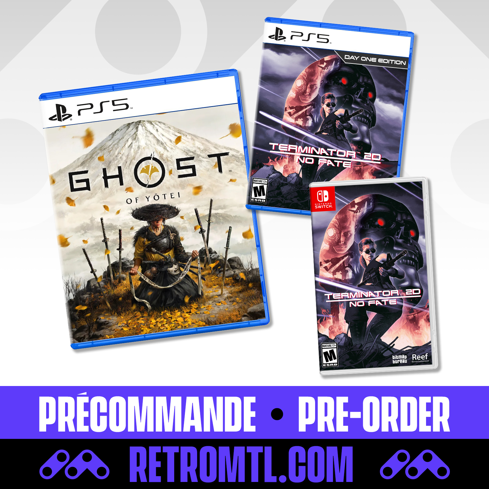 Retro - ⭐NOUVEAUTÉ DANS NOTRE SECTION PRÉCOMMANDE!!⭐ Ghost of Yotei ...