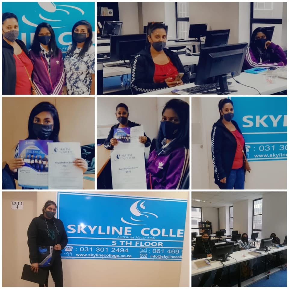 Skyline College - Our end user computer class in progress 🧑‍💻