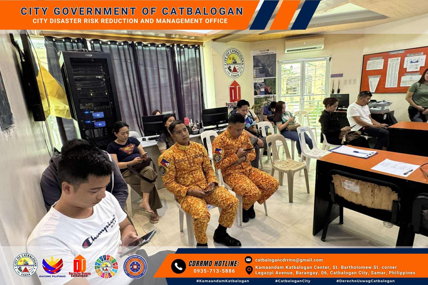 Catbalogan City Disaster Risk Reduction & Management Office added a new ...