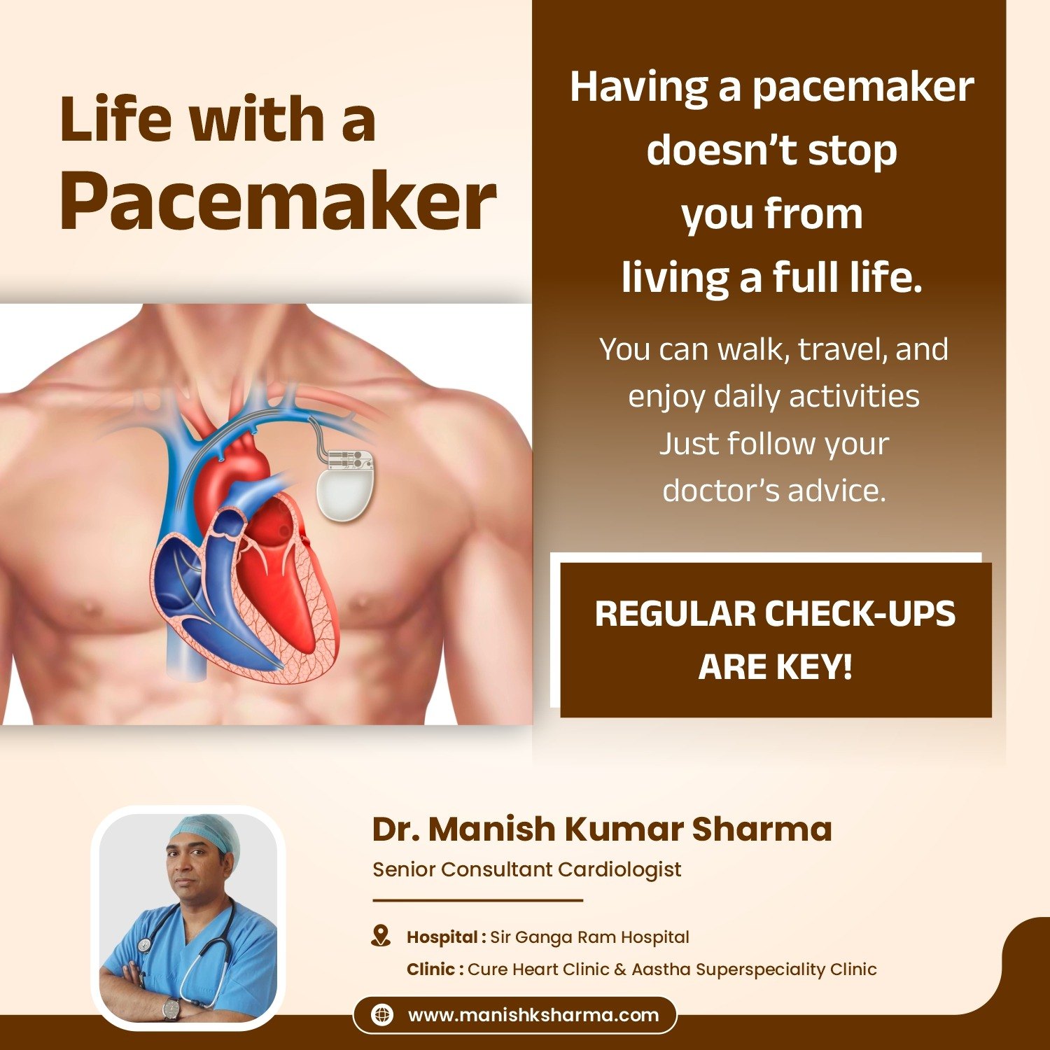 Dr. - 👉Life After Pacemaker Implantation Life after pacemaker ...