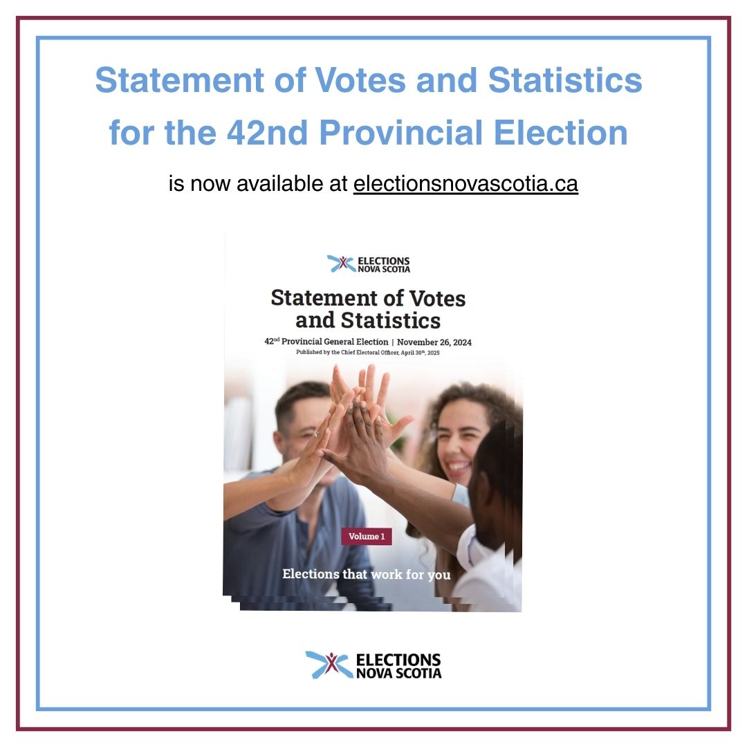 Elections - Statement of Votes and Statistics Released for the 42nd ...