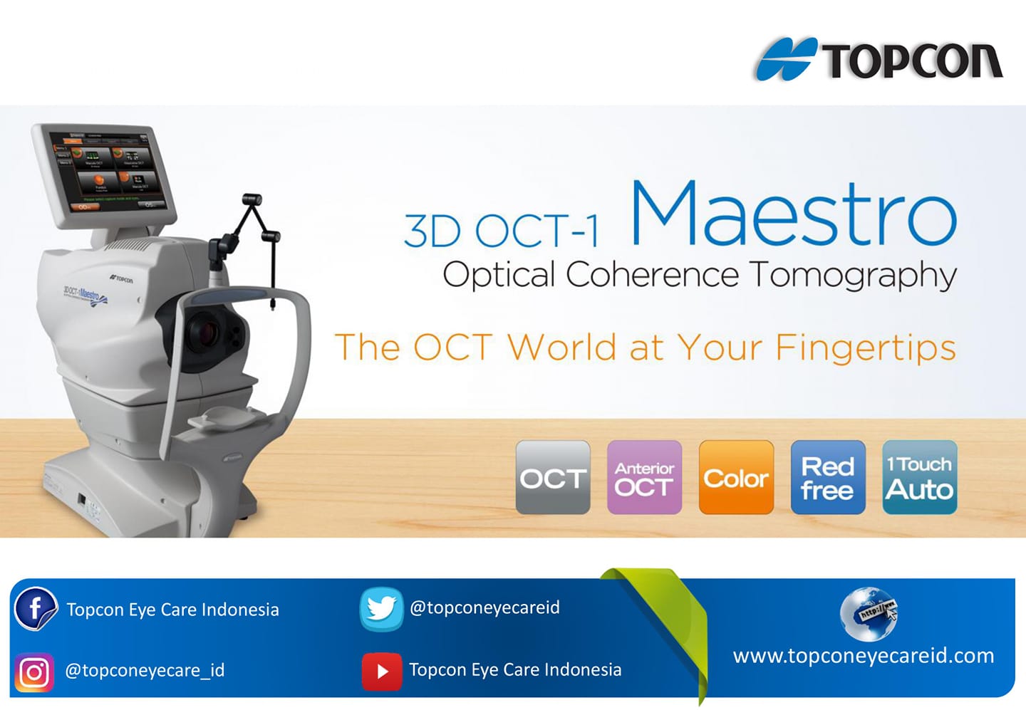 3D OCT-1 Maestro The Topcon 3D... - Topcon Eye Care Indonesia