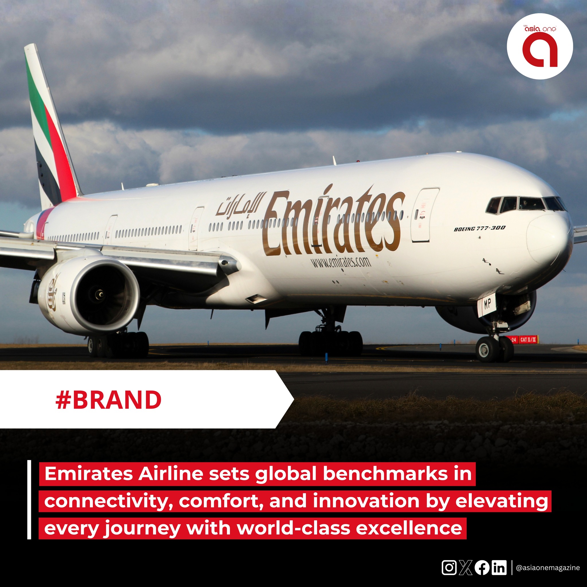 AsiaOne - Emirates Airline has set global standards in aviation with ...