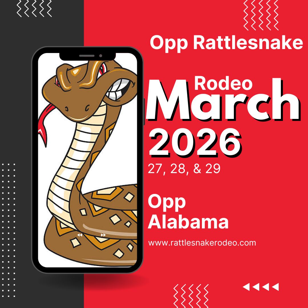 The Opp - 🐍🤠 Get ready, Opp! The 65th Annual Opp Rattlesnake Rodeo is ...
