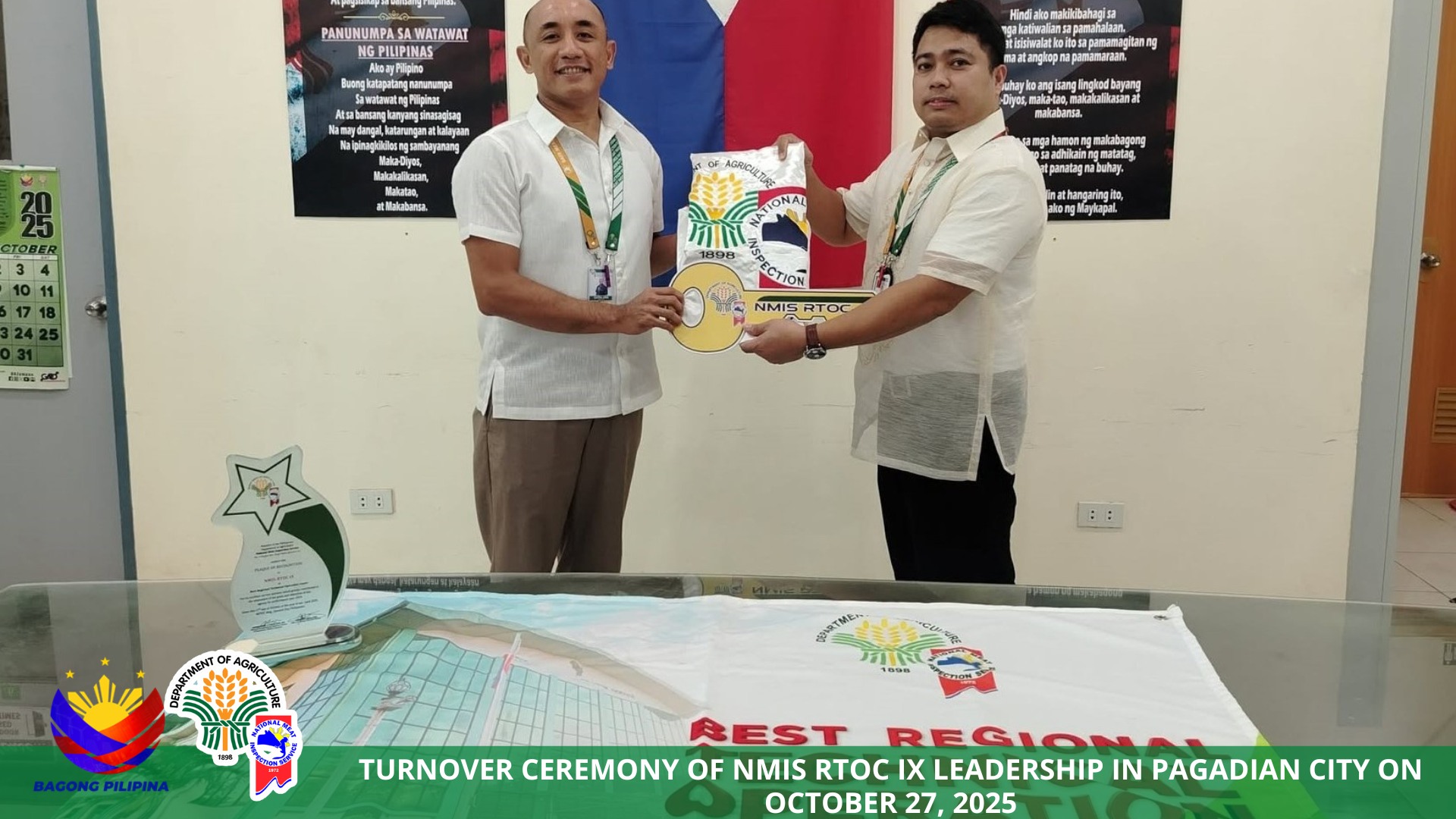 NMIS - The National Meat Inspection Service RTOC IX held a turnover ...