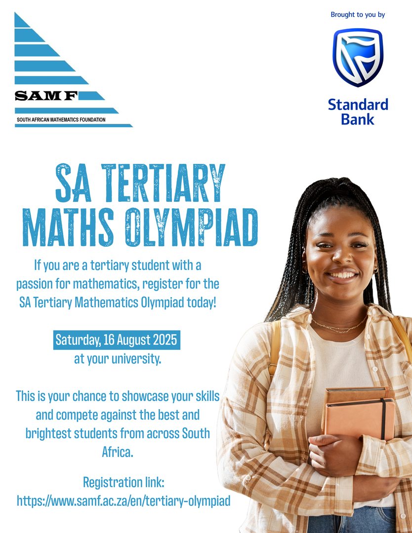 🚨 Final call! 🚨 Online... - SA Maths Foundation (SAMF) | Facebook