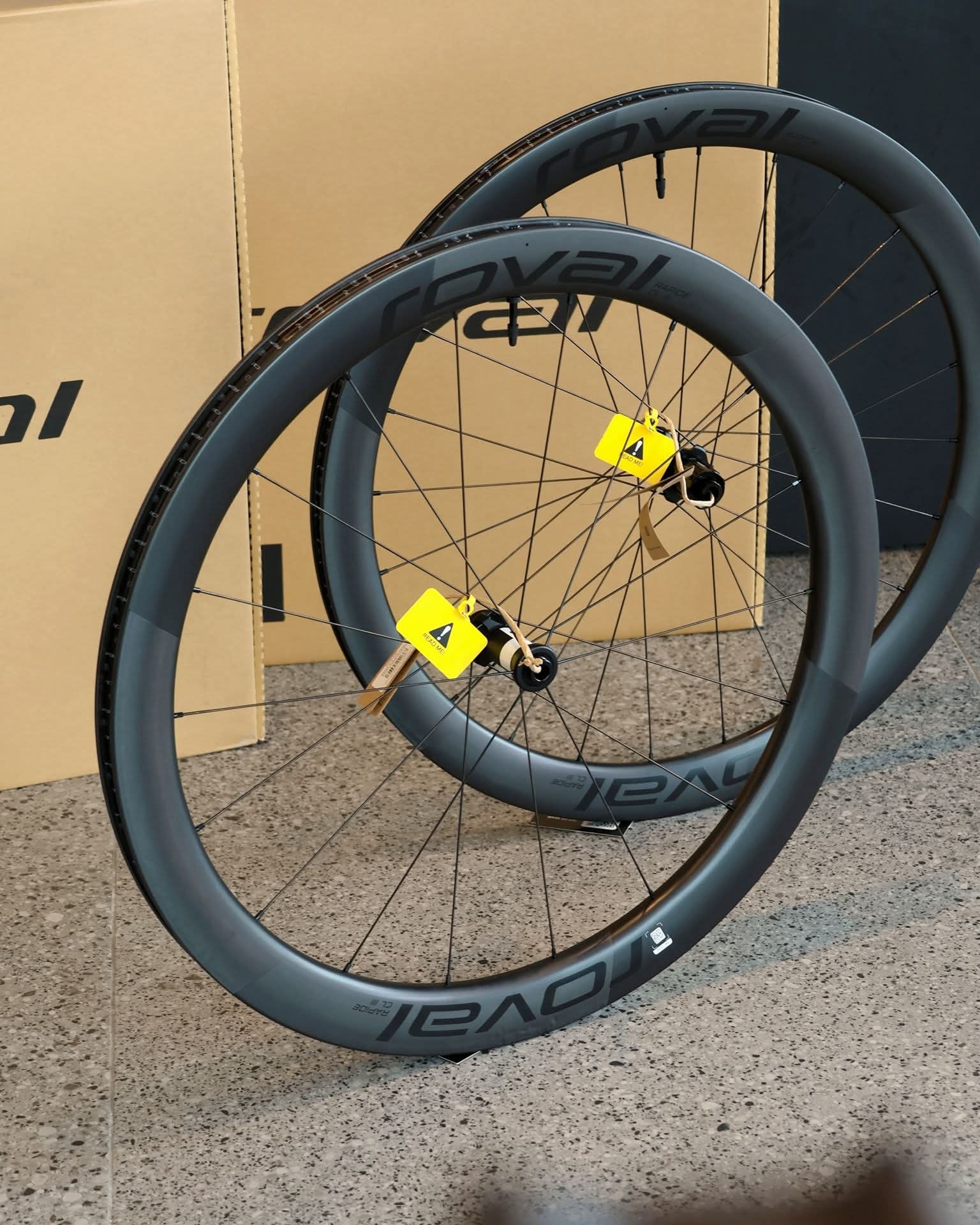 Roval Rapide CL III Shares the same aero study and rim 