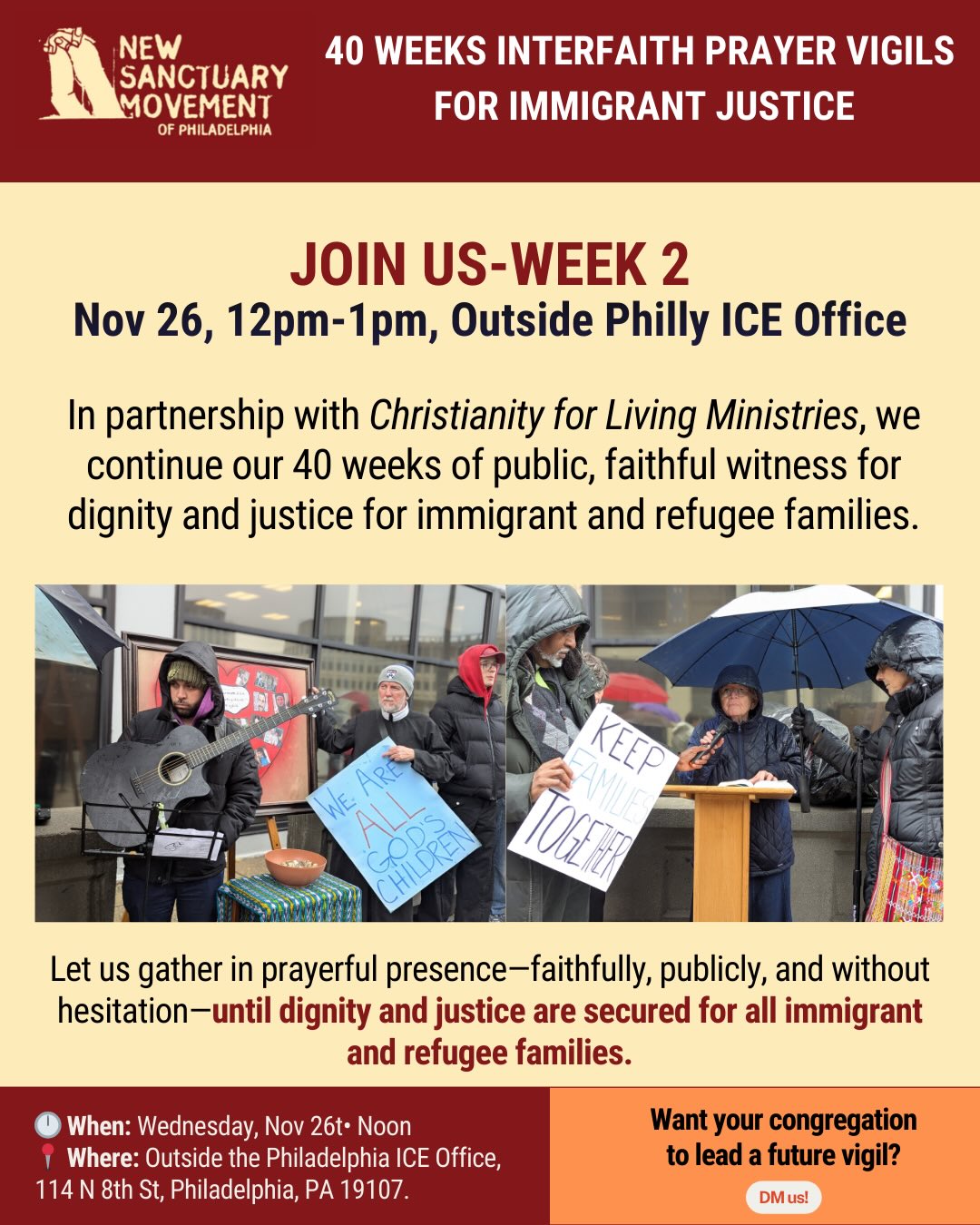 New Sanctuary Movement of Philadelphia - Nuevo Movimiento Santuario