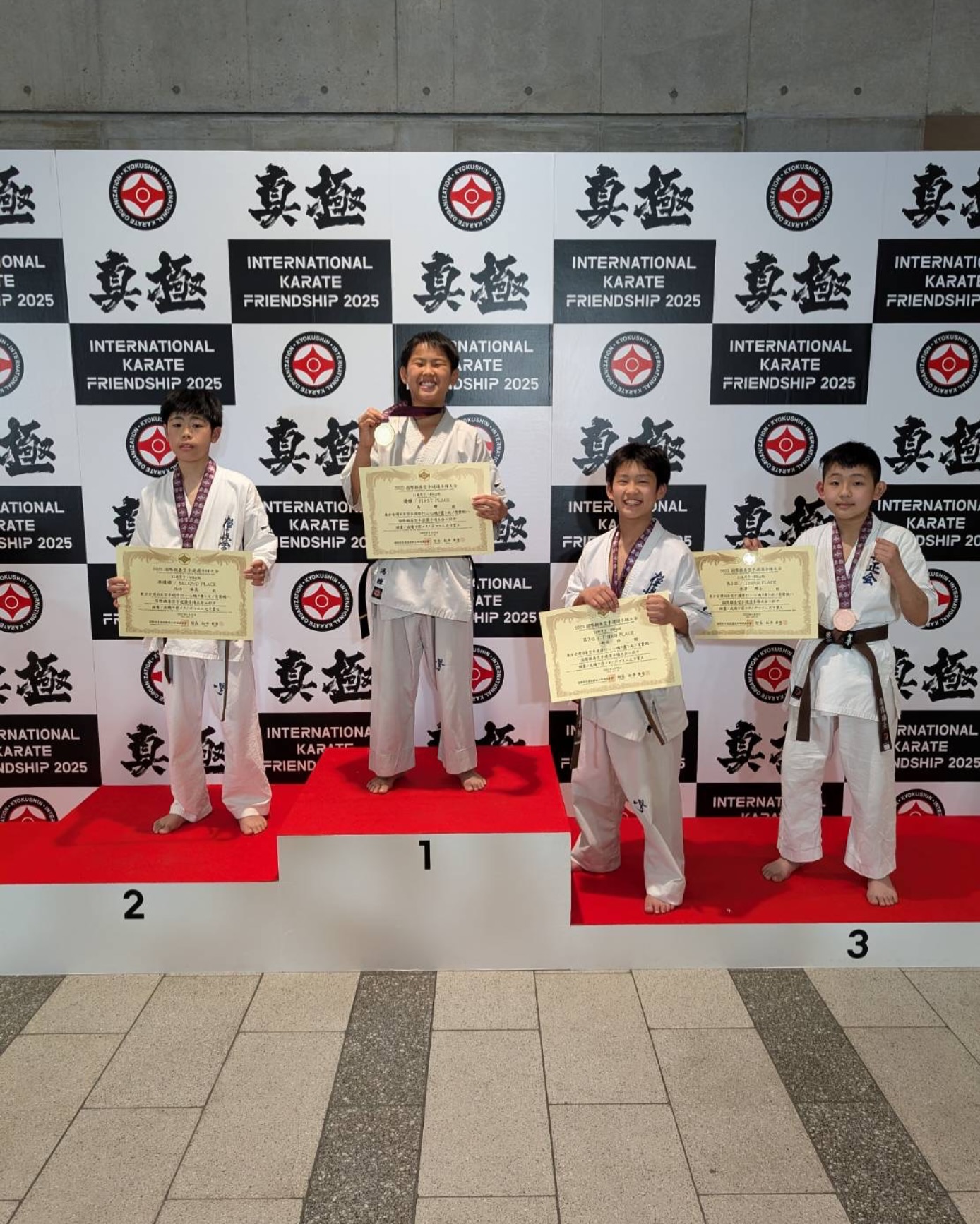 2025国際親善空手道選手権大会 11歳男子＋40kg級（小学6年生男子