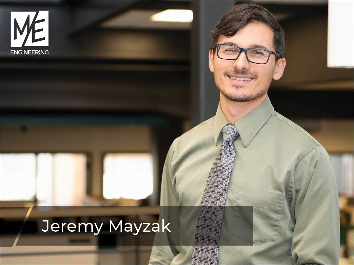 M/E - Welcome, Jeremy Mayzak! Jeremy joins M/E’s Rochester office as a ...