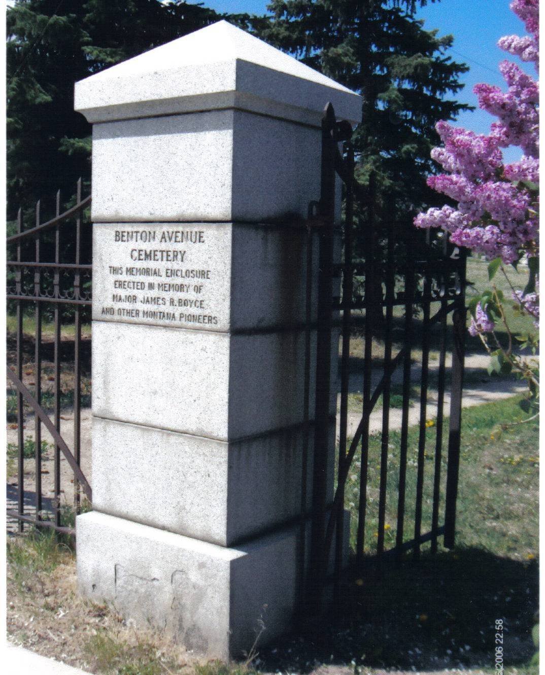 Benton Avenue Cemetery Association - BACA | Helena MT