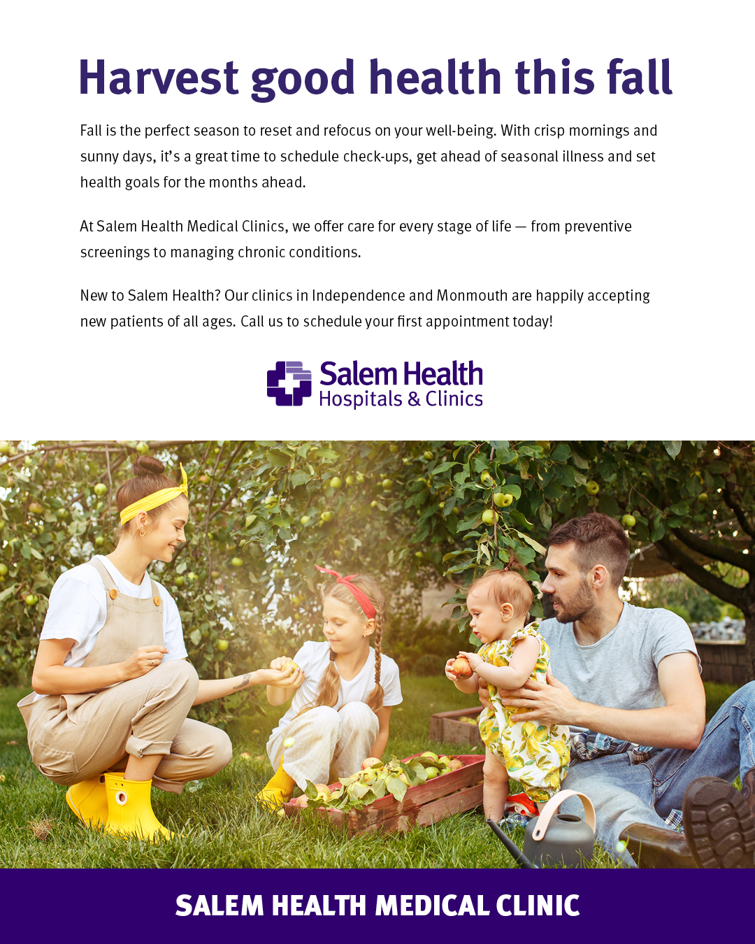 Salem Health - 🍂 Fall is the perfect season to reset and... | Facebook