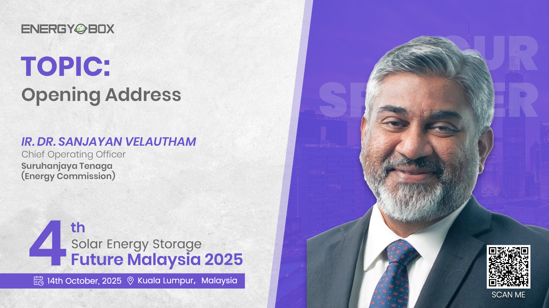 Suruhanjaya - We are proud to share that Ir. Dr. Sanjayan Velautham ...
