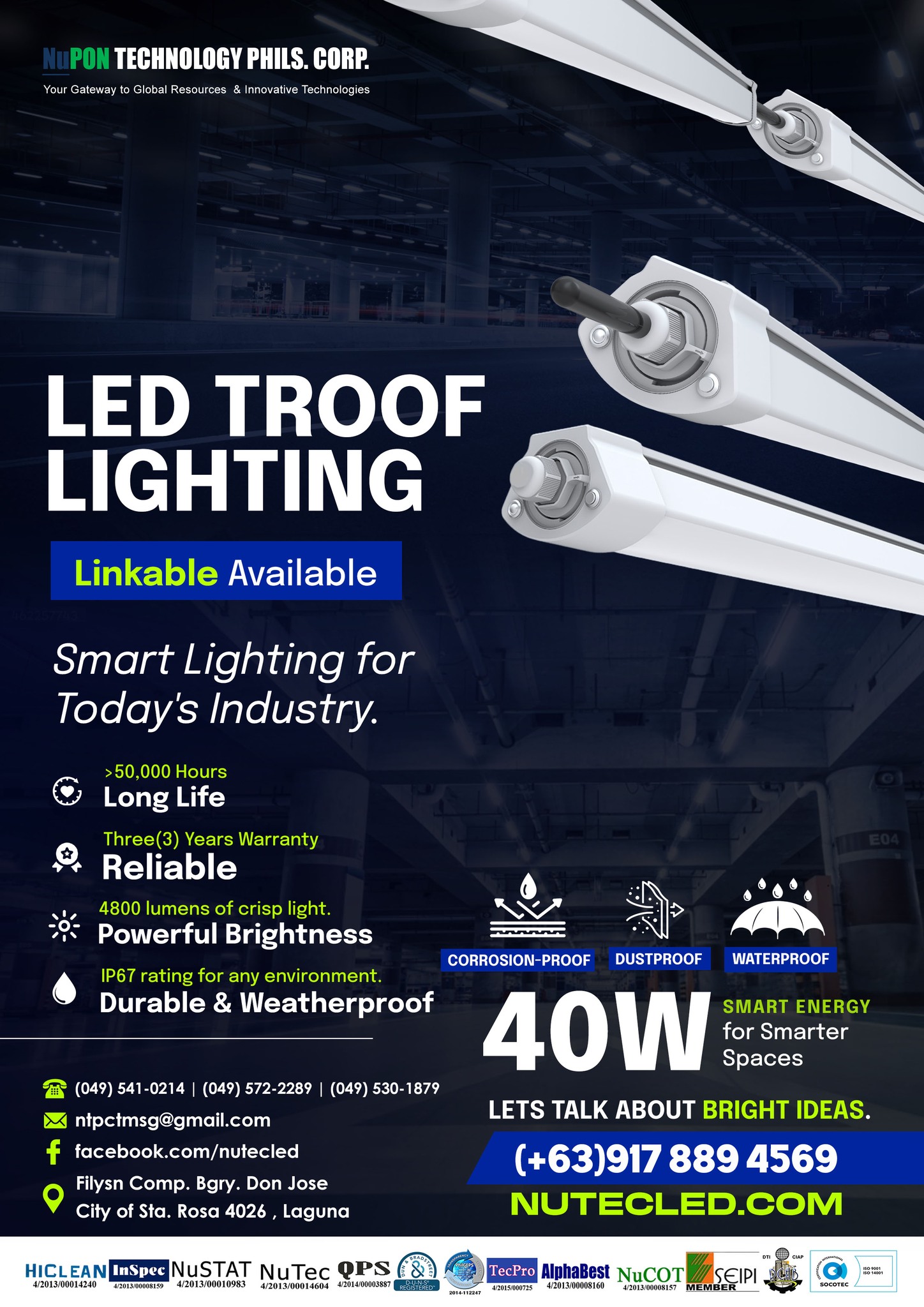 NuTec Solar LED Lighting - Philippines | Santa Rosa
