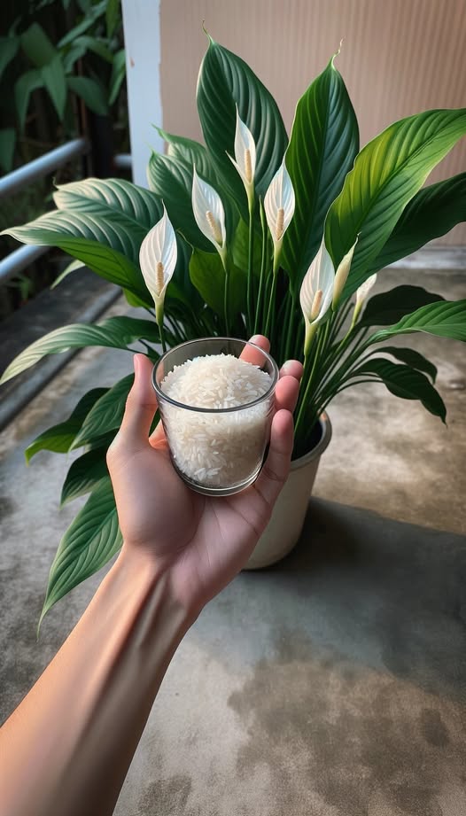 Home - Rice Water: Simple Secret to Help Peace Lilies Bloom and Grow ...