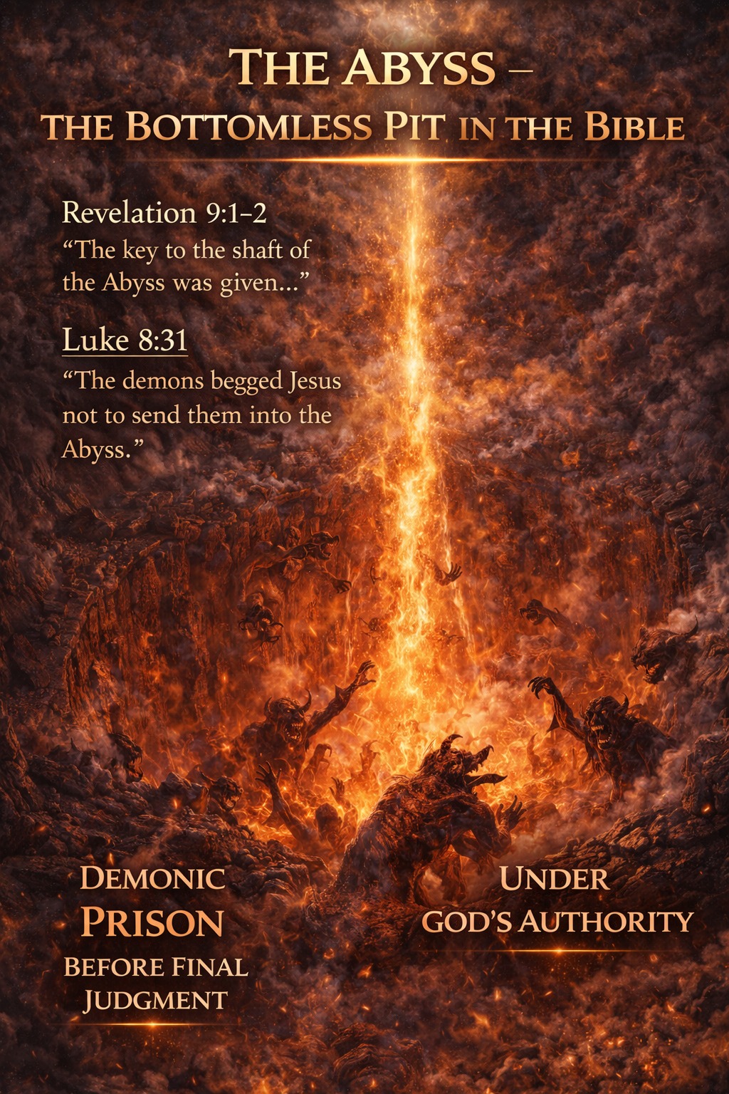 God - 𝐓𝐡𝐞 𝐀𝐛𝐲𝐬𝐬 — 𝐓𝐡𝐞 𝐁𝐨𝐭𝐭𝐨𝐦𝐥𝐞𝐬𝐬 𝐏𝐢𝐭 𝐢𝐧 𝐭𝐡𝐞 𝐁𝐢𝐛𝐥𝐞 Many people talk ...