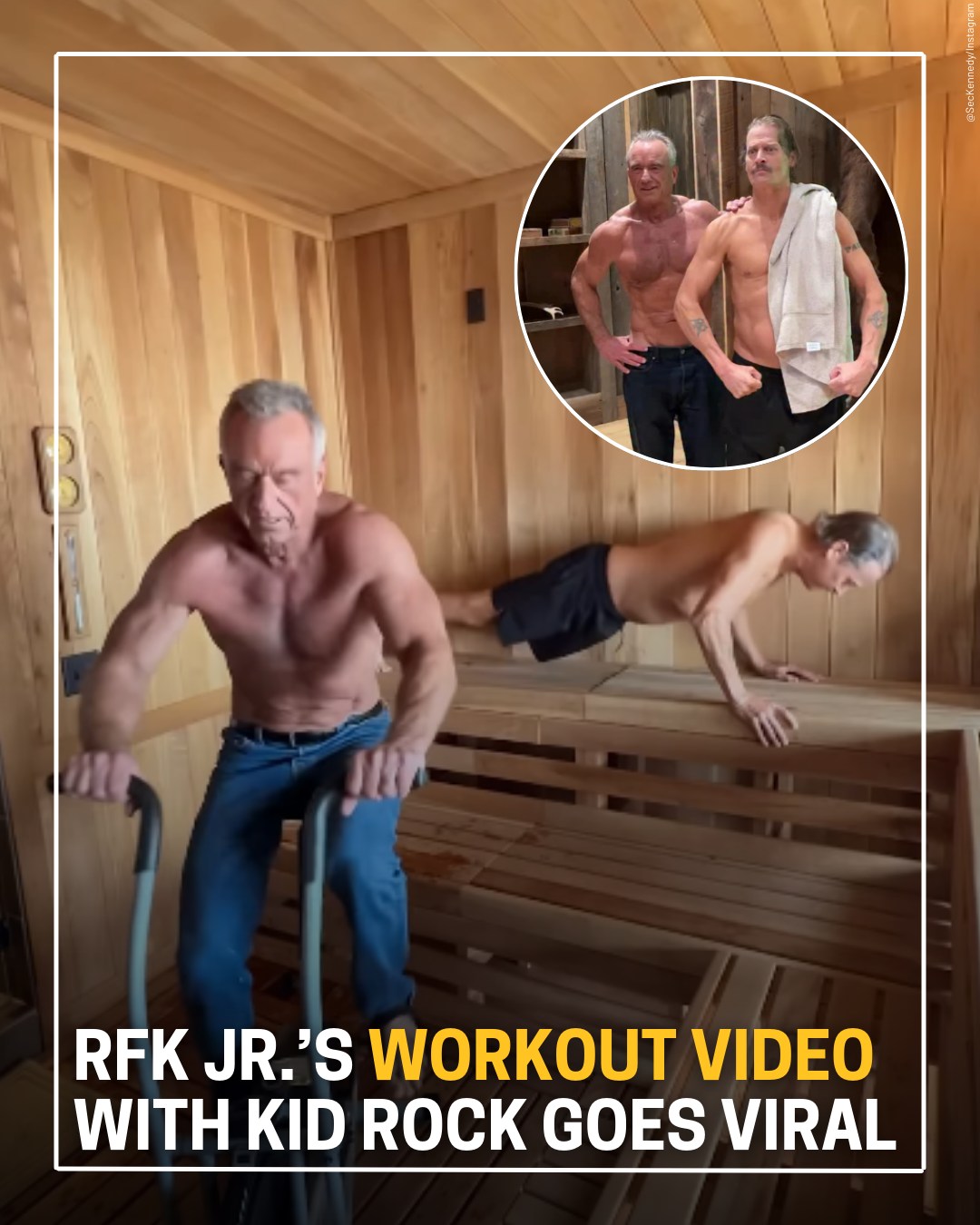 KOLD - RFK Jr.’s workout video with Kid Rock goes viral >> https ...