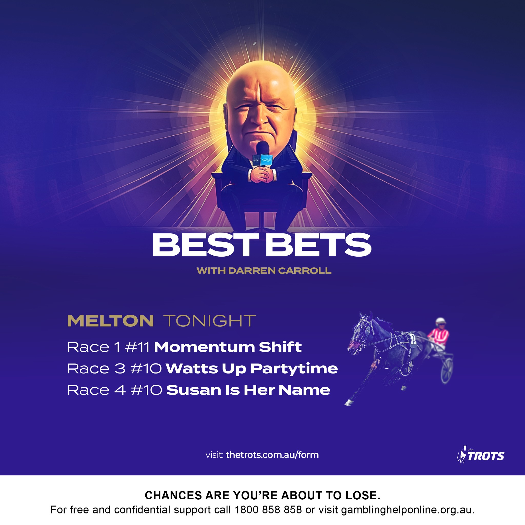 Harness Racing Victoria - A big night of racing from Melton is about to ...