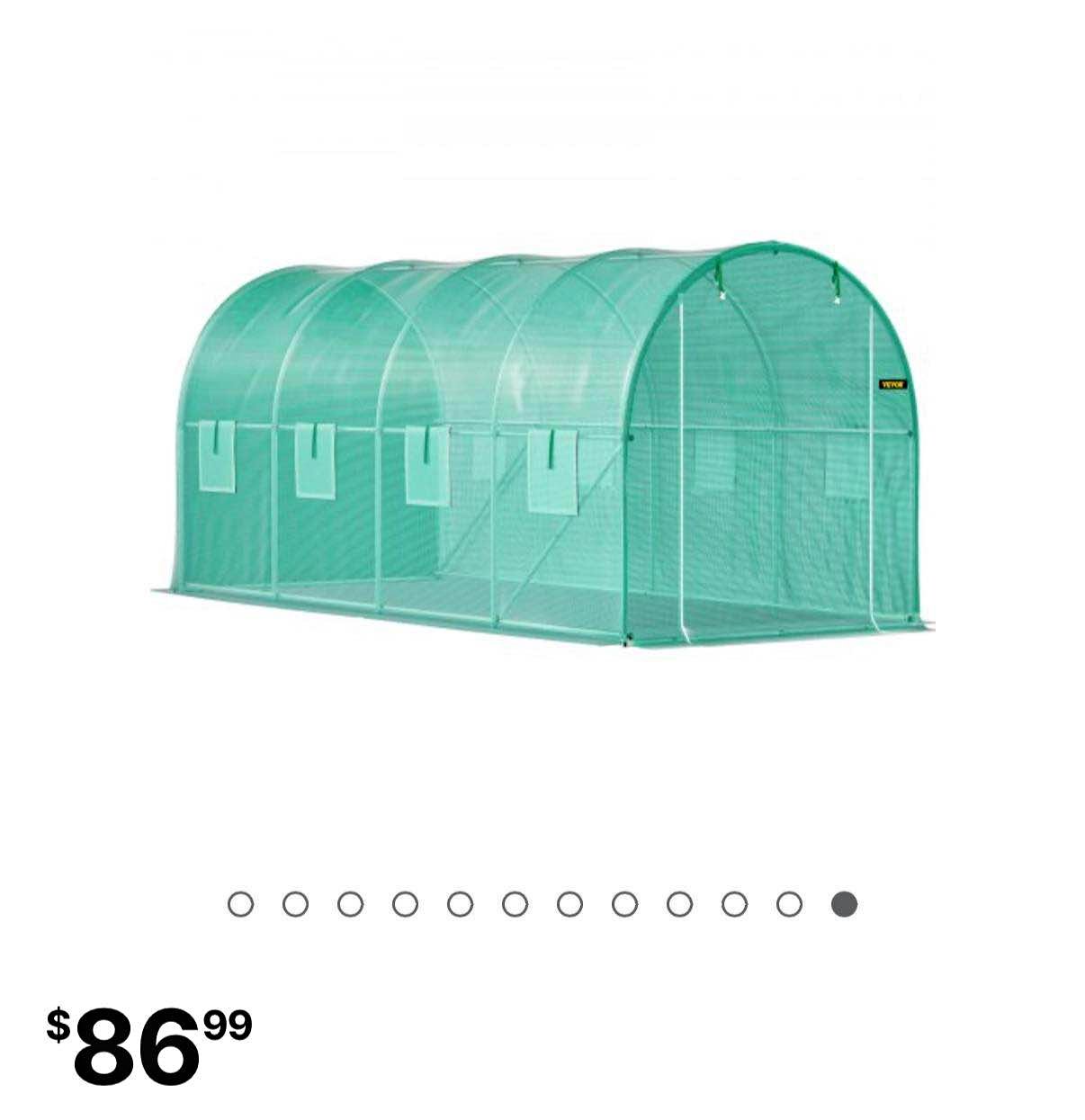 Brand New VEIKOU 6x8 Cedar Wood Greenhouse – Still in Box - Structures ...