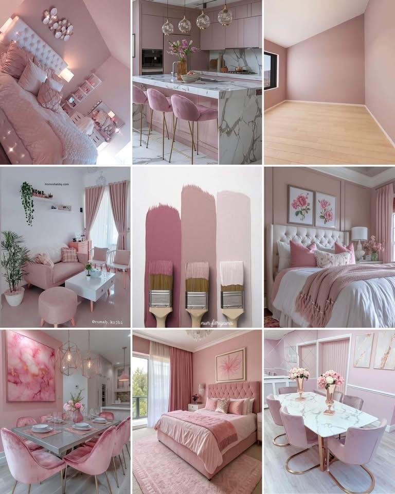S A - Tonos rosa interiores que te ayudarán a reducir el estrés en casa ...