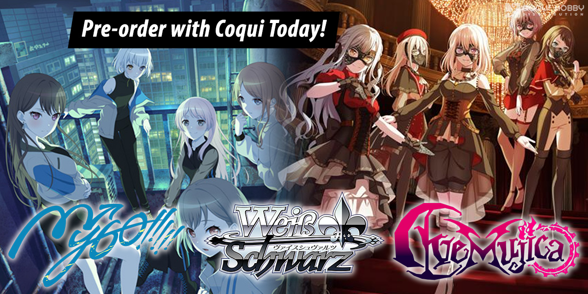 Weiss Schwarz: Ave Mujica booster pack and trial deck release