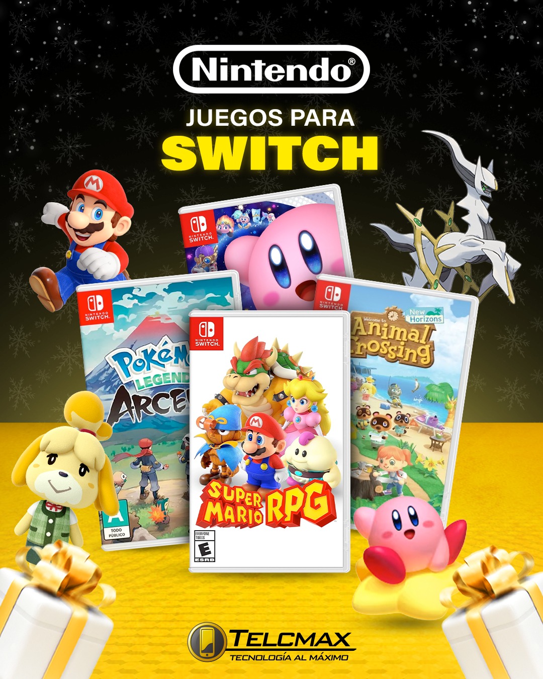 Telcmax - 🎄🎮 ¡La diversión no puede faltar esta Navidad con Nintendo ...