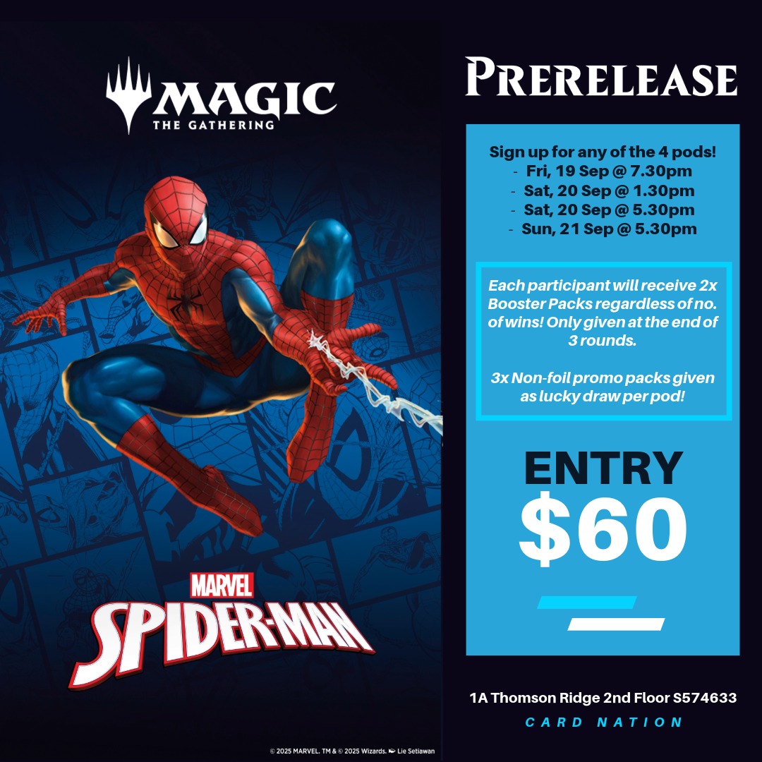 Card Nation - 🔥[[ MTG x Spider-man Prerelease @ Card... | Facebook
