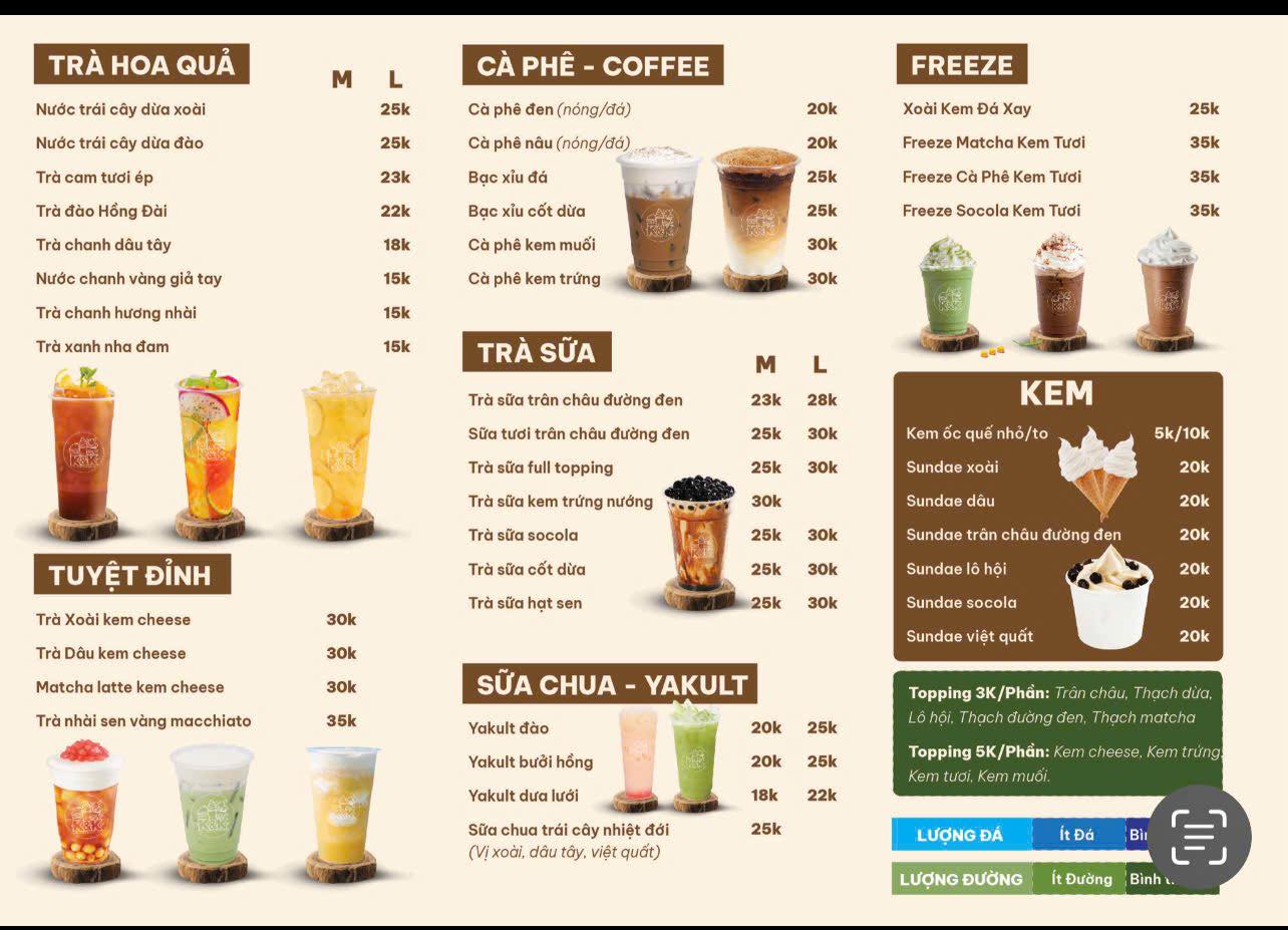 K&K Tea Coffee and Icecream | Hanoi