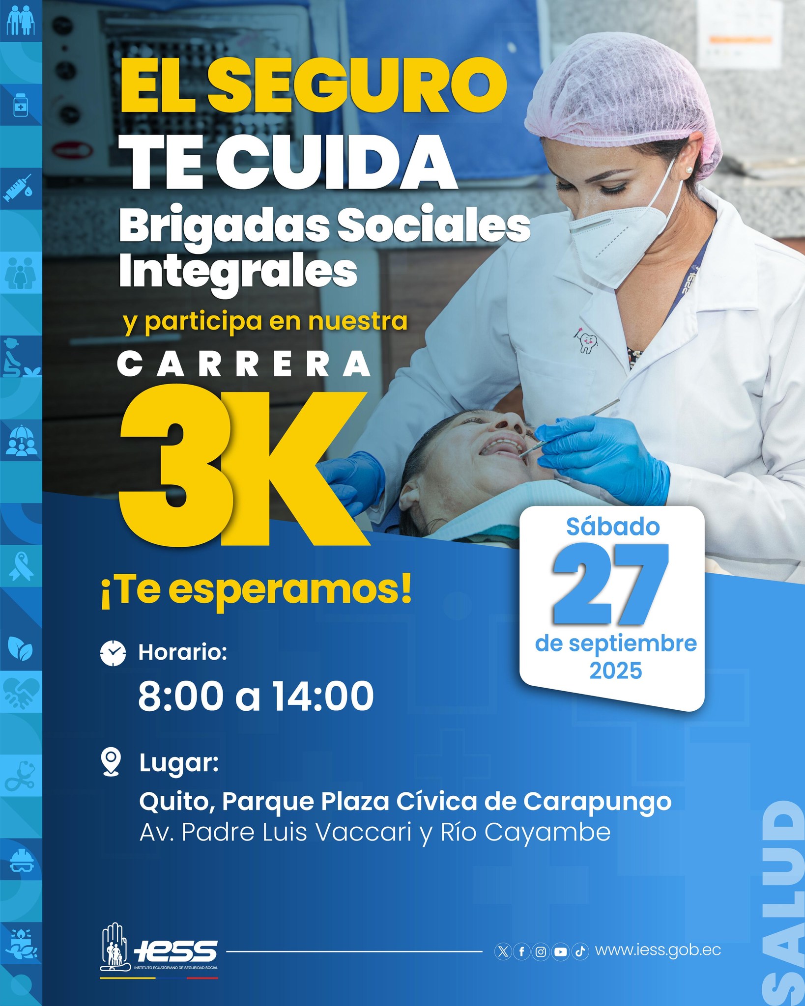 IESS - 🏃‍♂️💙 ¡Salud, deporte y comunidad en un solo evento! El IESS te ...