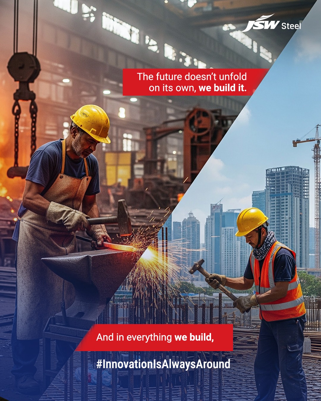 JSW - Innovation is something we build into every beam and every design ...