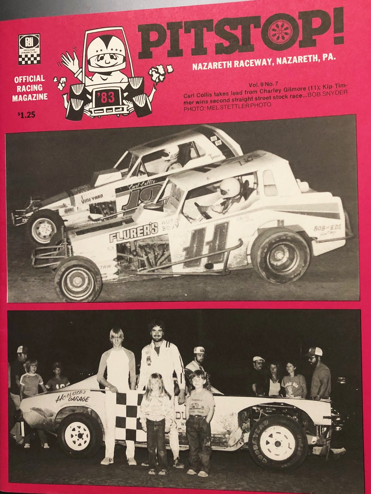 Nazareth - 1983 Pitstop featuring Charley Gilmore #11 inside Carl ...