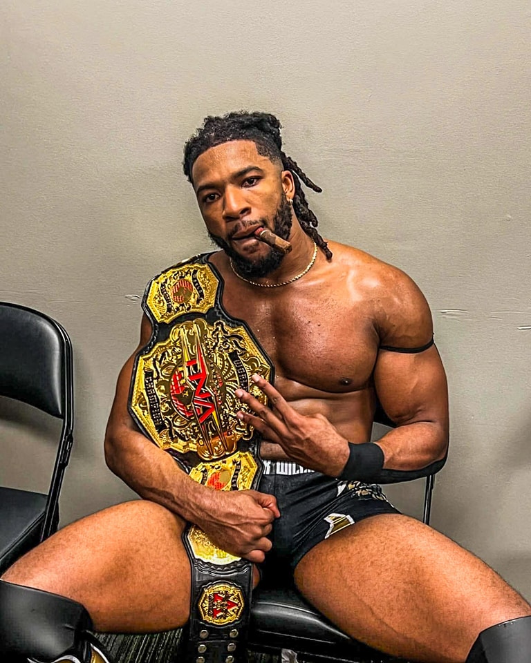 AND STILL TNA World Champion - Trick Williams! #TNASlammiversary
