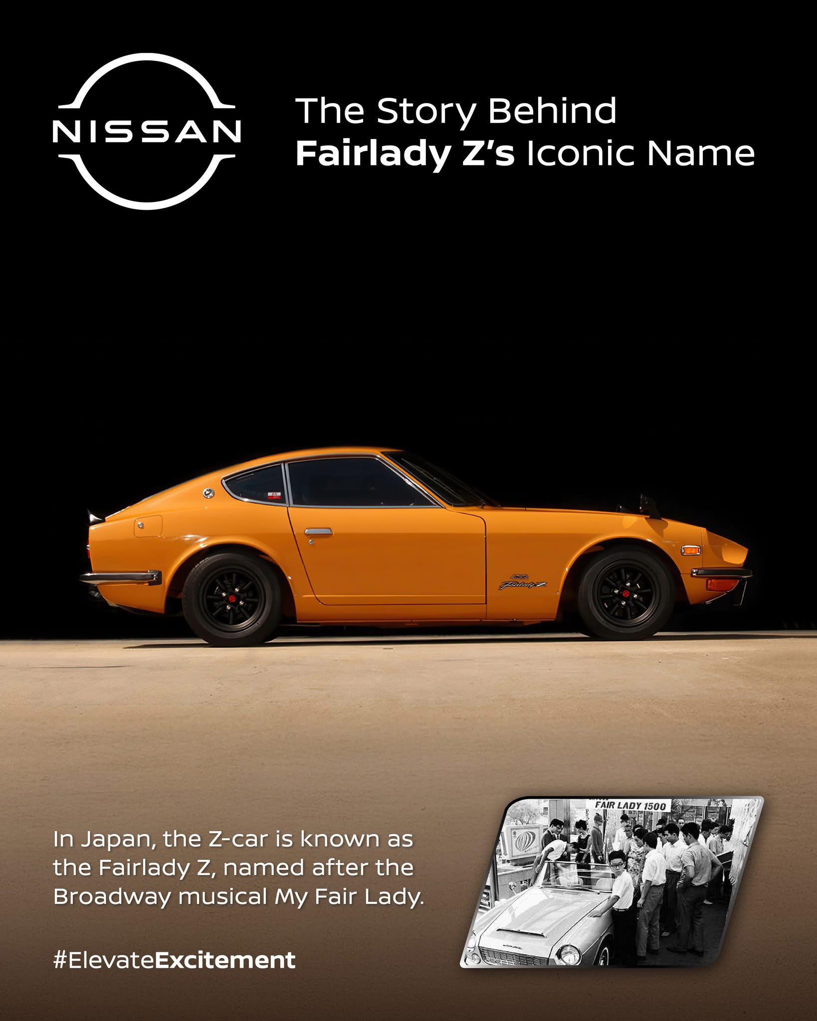 Datsun 240z history and naming reasons