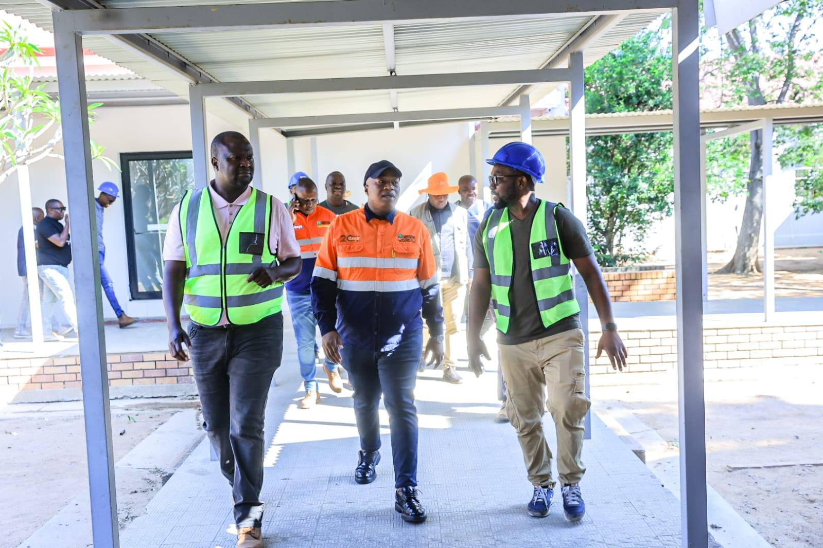 Limpopo MEC for Public Works, Roads and Infrastructure, Ernest Rachoene ...