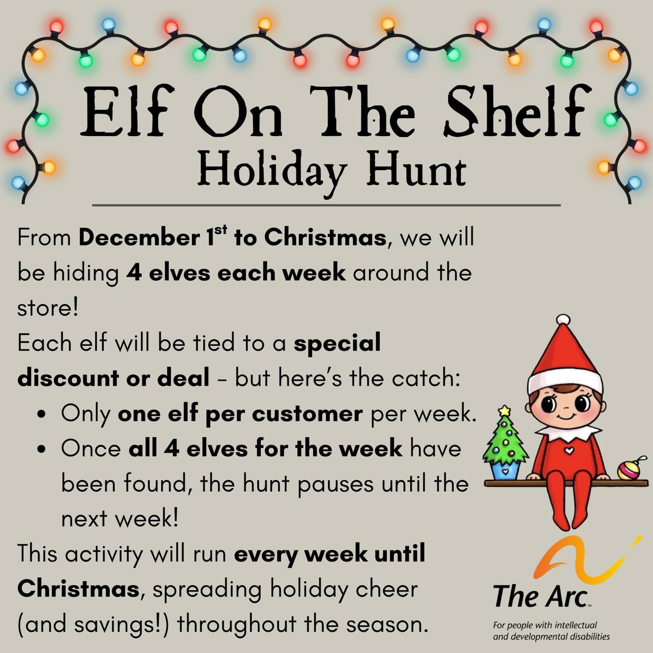 🎉 Holiday Fun is Coming to... - The Arc of San Juan County | Facebook