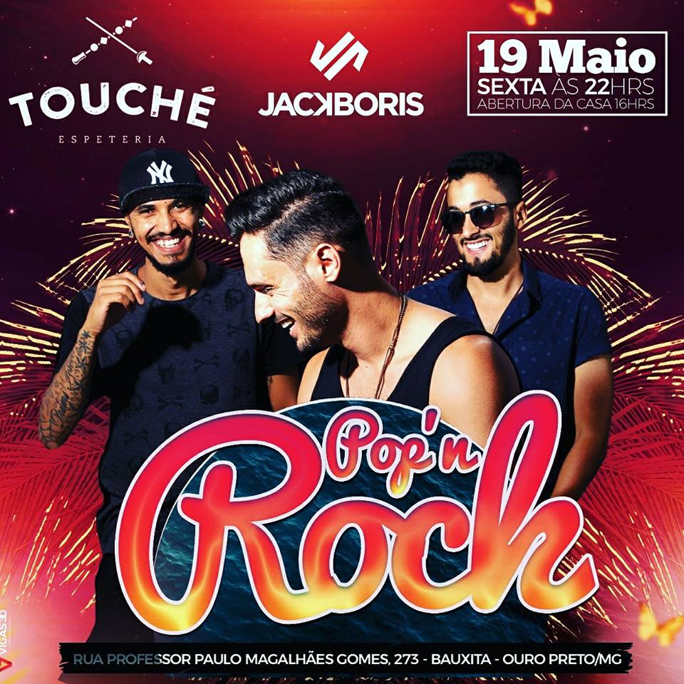 Diego Brenner - Sexta é dia de POP n' ROCK na Touché Espeteria em Ouro ...