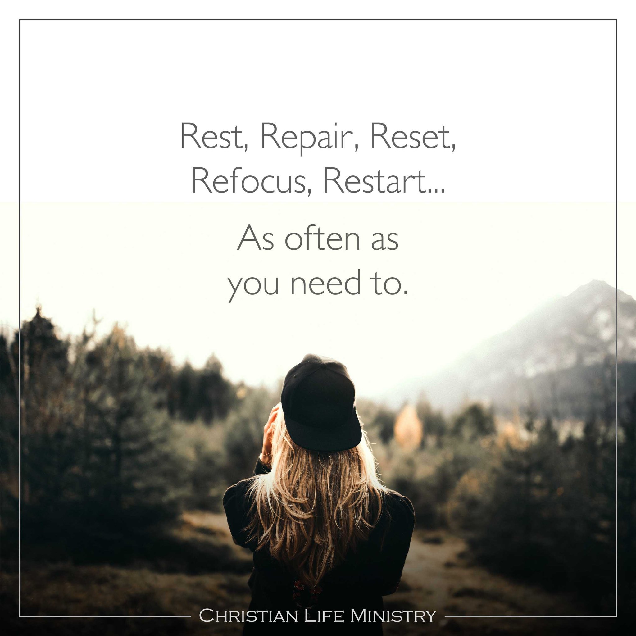 You can't be who God wills for... - Christian Life Ministry | Facebook