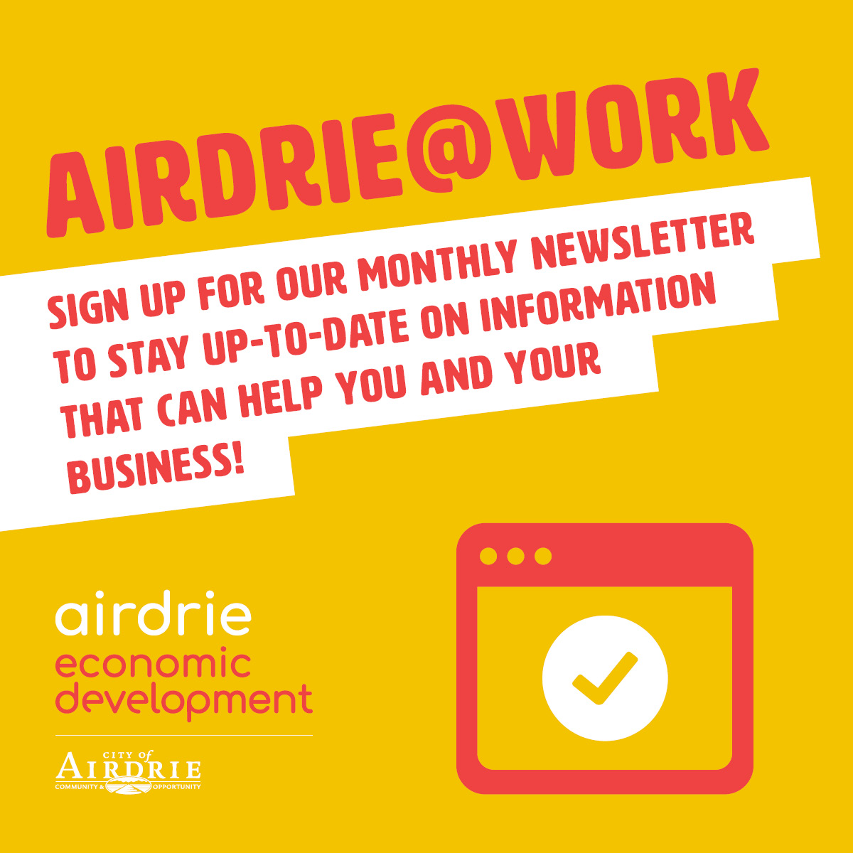 📢The January issue of... - Airdrie Economic Development | Facebook