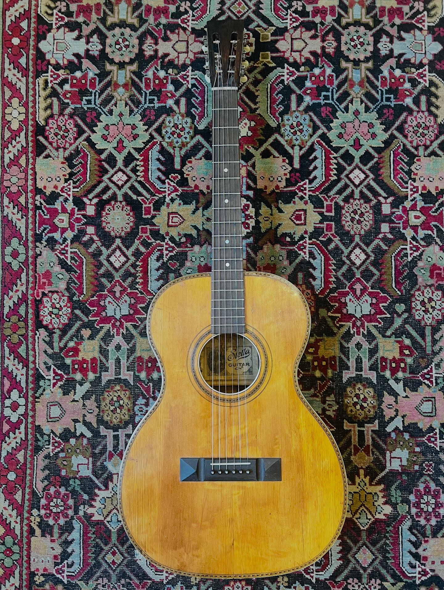 Vintage 1920s Stella 12 string guitar sold