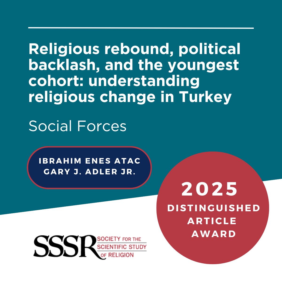 Society - Congratulations to Ibrahim Enes Atac and Gary J. Adler Jr ...