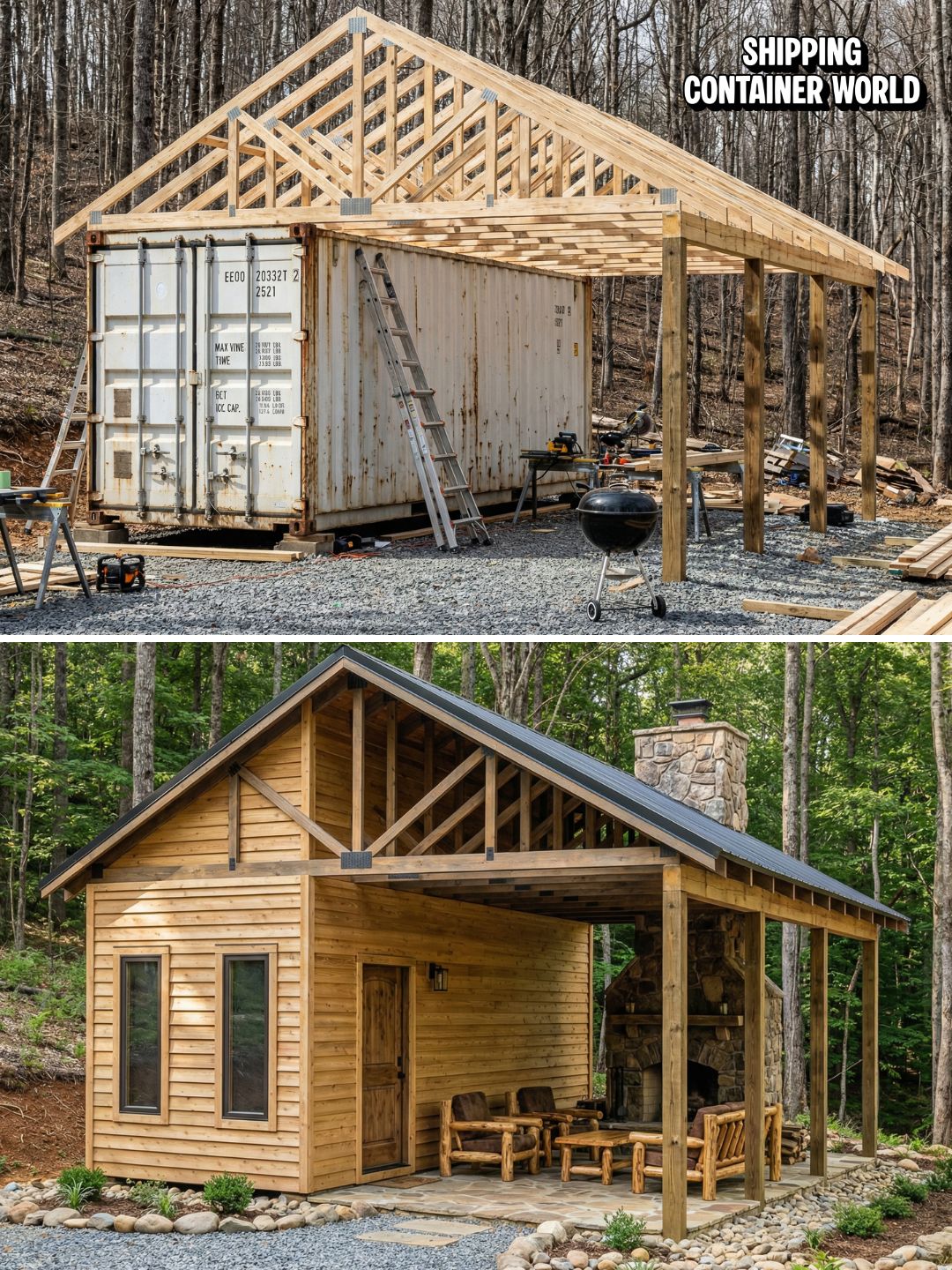 Shipping - A $10k Fireplace on a $3k Box? We love this build, but the ...