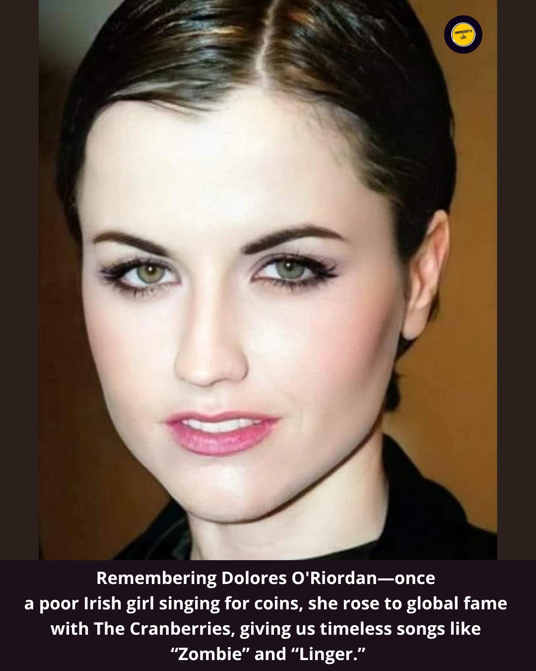 Remembering Dolores O'Riordan of The... - University of life | Facebook