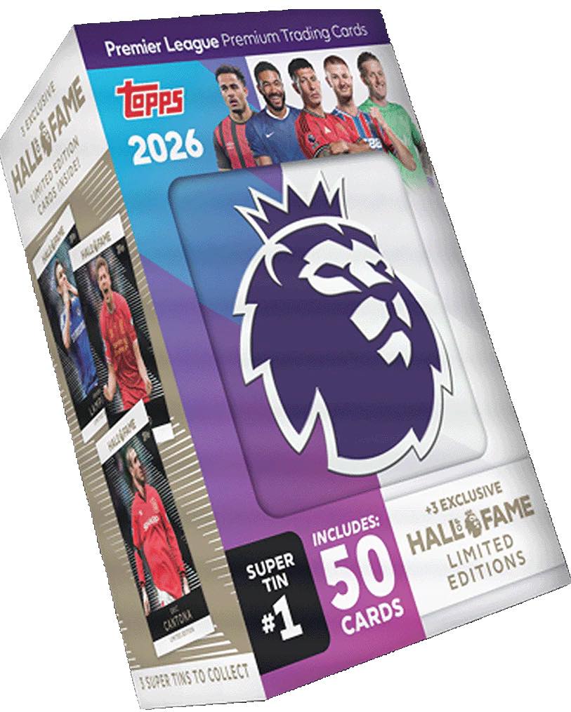 Topps Premier League 2026 Premium Trading Cards | Base Cards