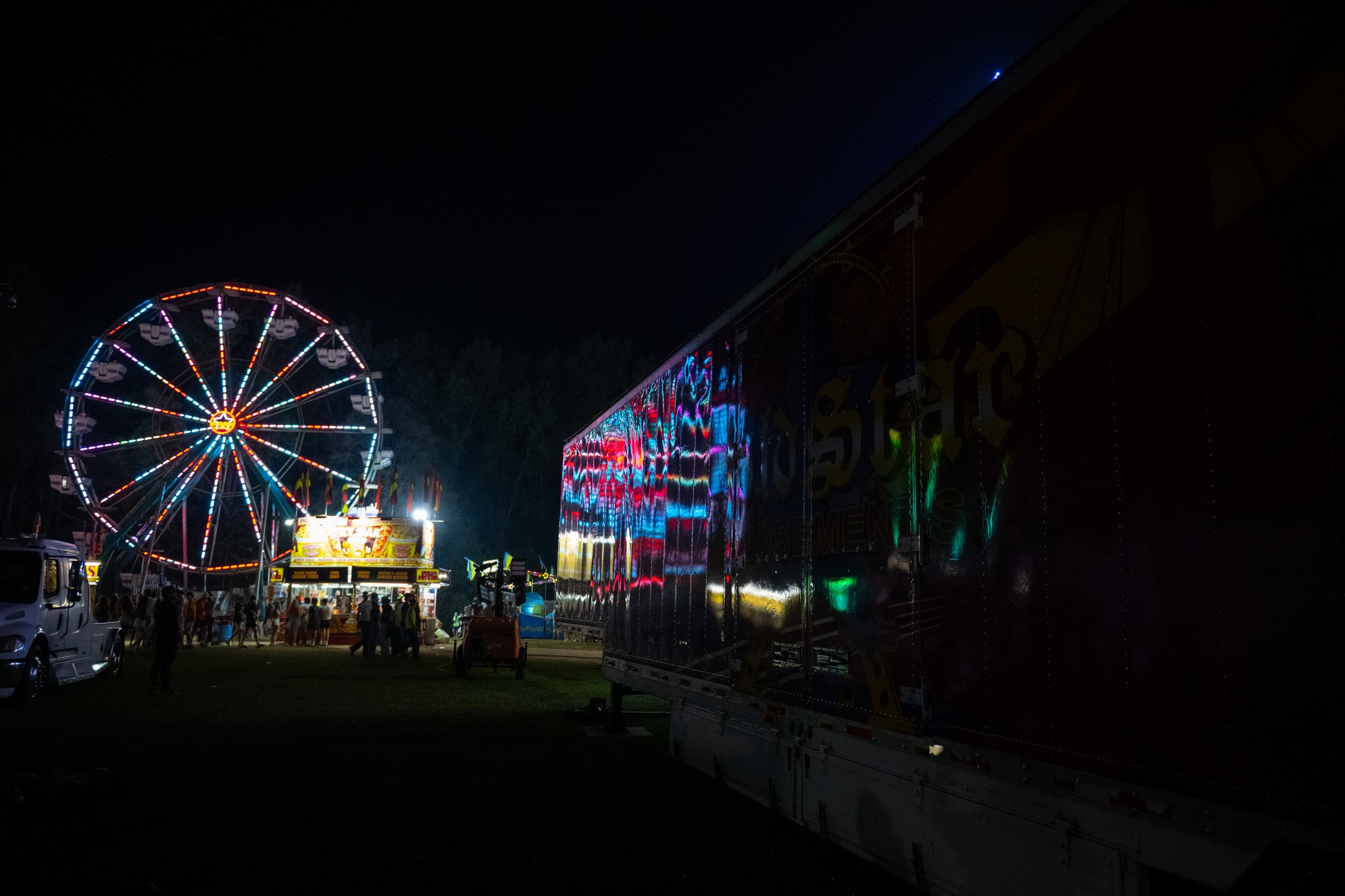 Goldstar - We're almost ready to open the midway at the The World's ...